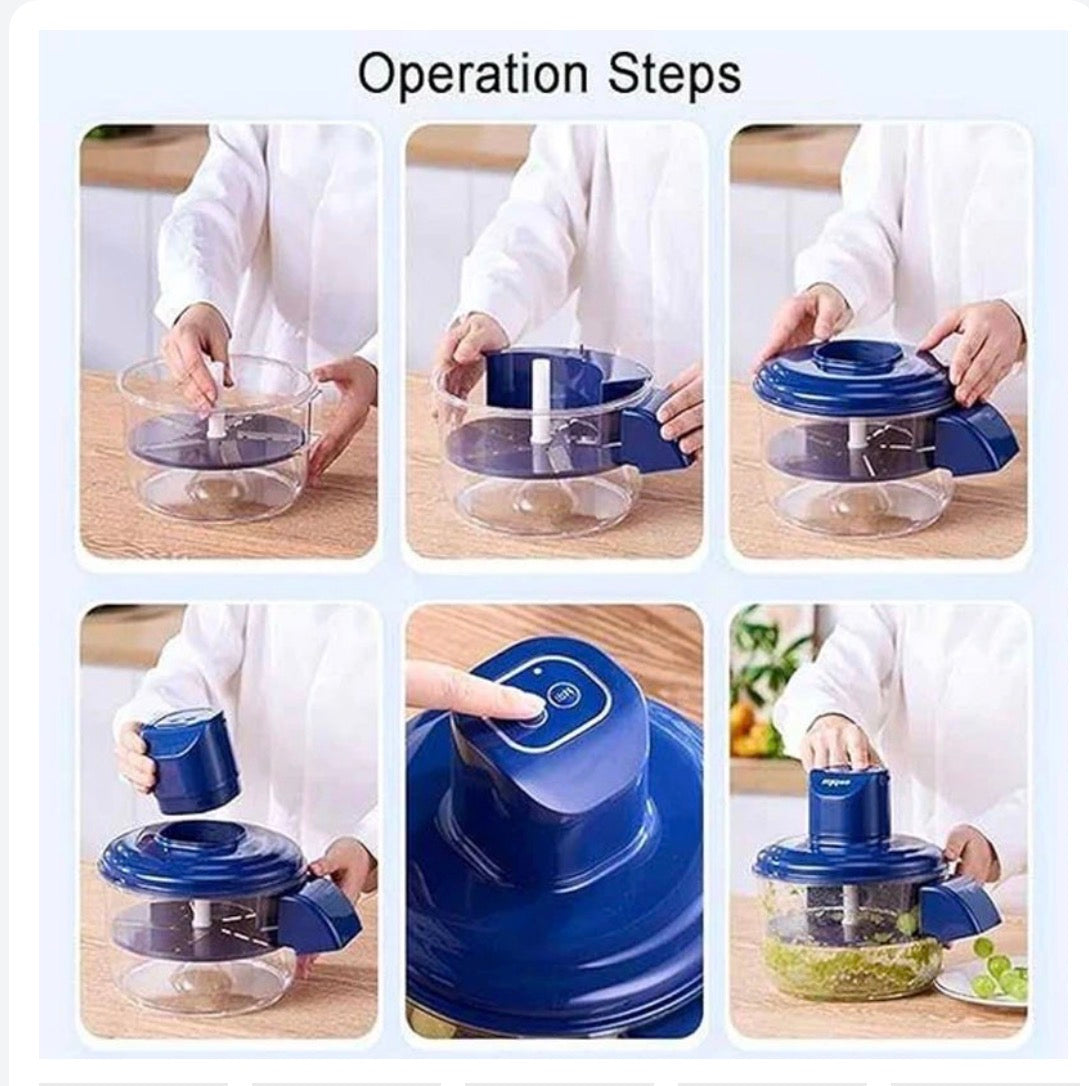 Rechargeable electric fruit & vegetable peeler