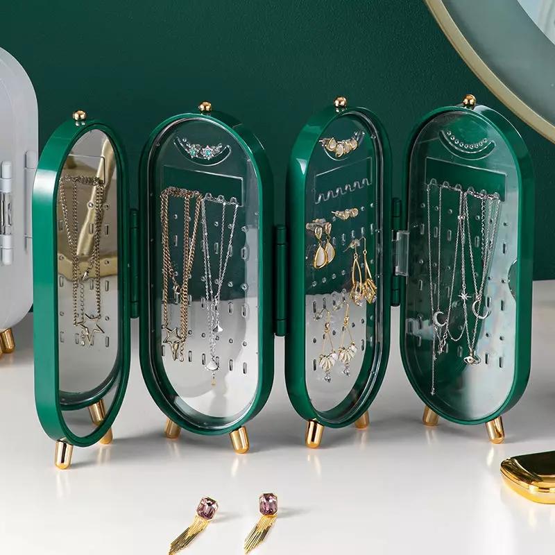 Viral All in One Foldable Jewellery Box with Mirror